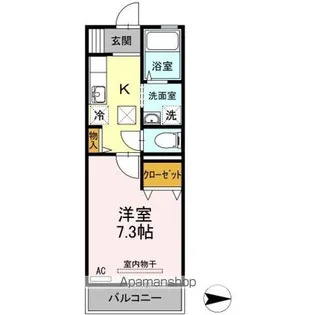 グレイスSASAKI【1階】の間取り