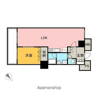 THE TOKYO TOWERS MIDTOWER【9階】の間取り