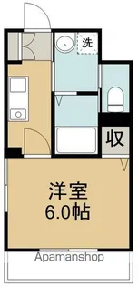 LIBRACOURT苦竹【1階】の間取り