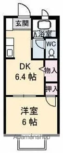 フォブール高崎【2階】の間取り