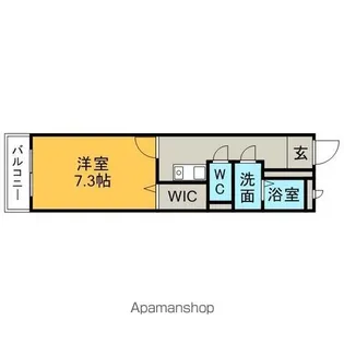 クレセント・プラザⅡ【205号室】の間取り