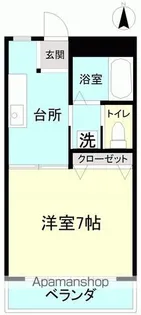サンヒルズマンション【202号室】の間取り