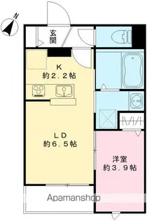 パークヴィラ桜木【101号室号室】の間取り