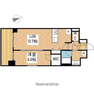 プレサンス栄ライズ【3階】の間取り