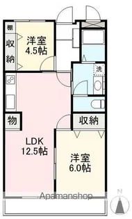 めぞん寺井【3階】の間取り