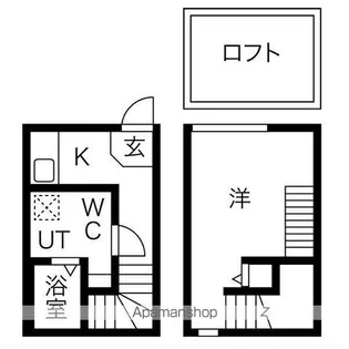 PARAMOUNT LIFE【105号室号室】の間取り