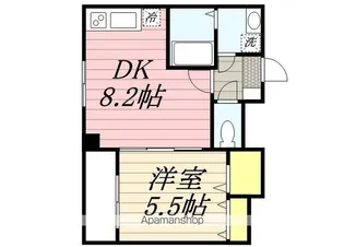 プラチナレジデンス【2階】の間取り