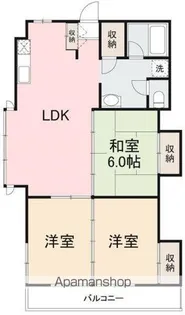 3LDKの間取り画像