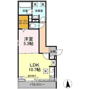 セレスティア藤江町【1階】の間取り