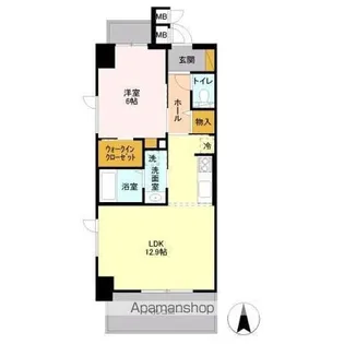 フロンティア・コンフォート研究学園【2階】の間取り