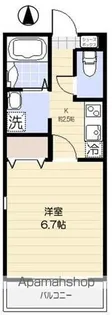 クレイス武蔵関【2階】の間取り