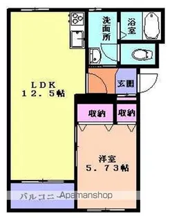 トゥー・ル・モンド月町【3階】の間取り