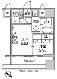 NIDO SUGAMO【9階】の間取り