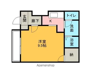 ベルハウスA棟【101号室】の間取り