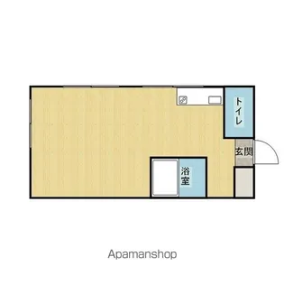 BCUBE【102号室】の間取り