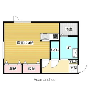 M・クレール【1階】の間取り