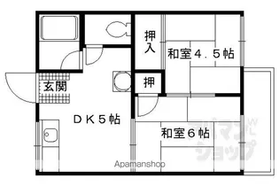 巽ハイツ【207号室】の間取り