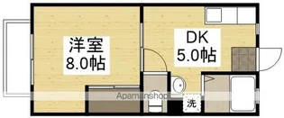 メゾンウィスパーⅢ【1階】の間取り