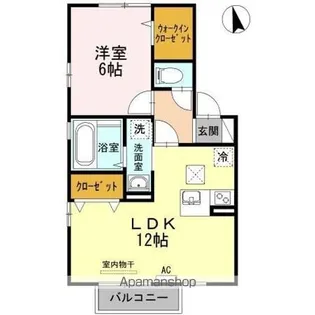 エトワール【1階】の間取り