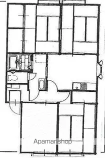 サンビレッジ春日【102号室号室】の間取り