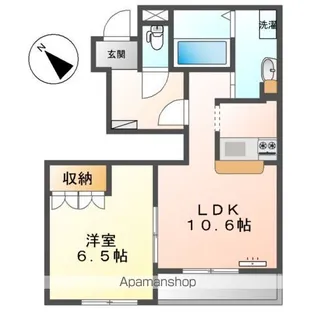 シュガー・N【1階】の間取り