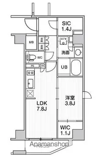 東京都杉並区梅里2丁目【マンション】の間取り