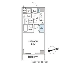 KDXレジデンス桜上水【2階】の間取り