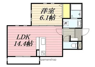 GRANDEUR【203号室】の間取り