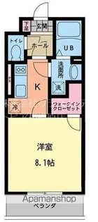 モルジュ【102号室】の間取り