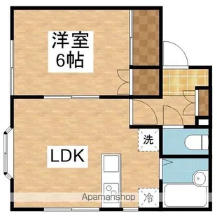 スペリオール白山浦【1階】の間取り