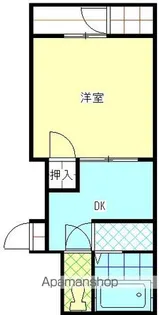 マイコーポ【202号室】の間取り