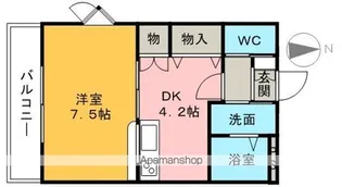 マロンヒルズ【2階】の間取り