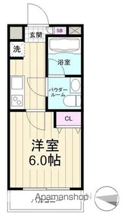 AZESTお花茶屋Ⅳ【5階】の間取り