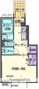 スターク【102号室】の間取り