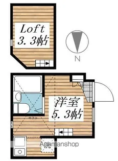フルーレ高円寺【1階】の間取り