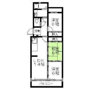 WIN94【4階】の間取り