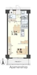 ガーデンロッジⅡ【5階】の間取り