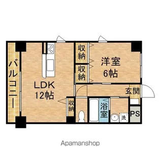静岡県浜松市中央区常盤町【マンション】の間取り