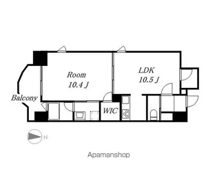 さくらHILLS名駅NORTH【301号室】の間取り
