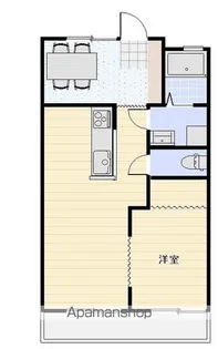 ラ・トゥール林道【4階】の間取り