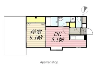 ブラン・ネージュ【1階】の間取り