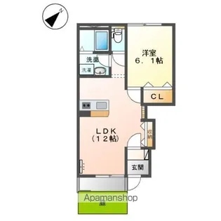 フェアリー【1階】の間取り