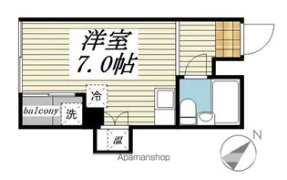 ウィハイツ【3階】の間取り