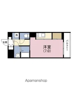 ジュネーゼグラン上本町【3階】の間取り