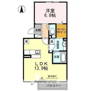 RE・EARTHの杜 にじ【3階】の間取り
