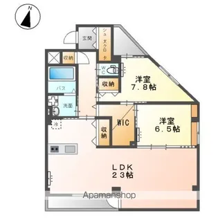 コンフェティ【5階】の間取り