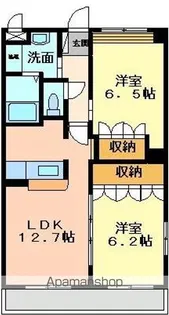 シュヴァルフォルテ【1階】の間取り