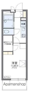 レオパレスエナ【1階】の間取り