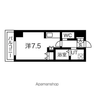 アルファスクエア北15条【3階】の間取り