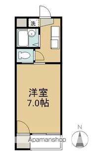 コーポT&T吉田【2階】の間取り